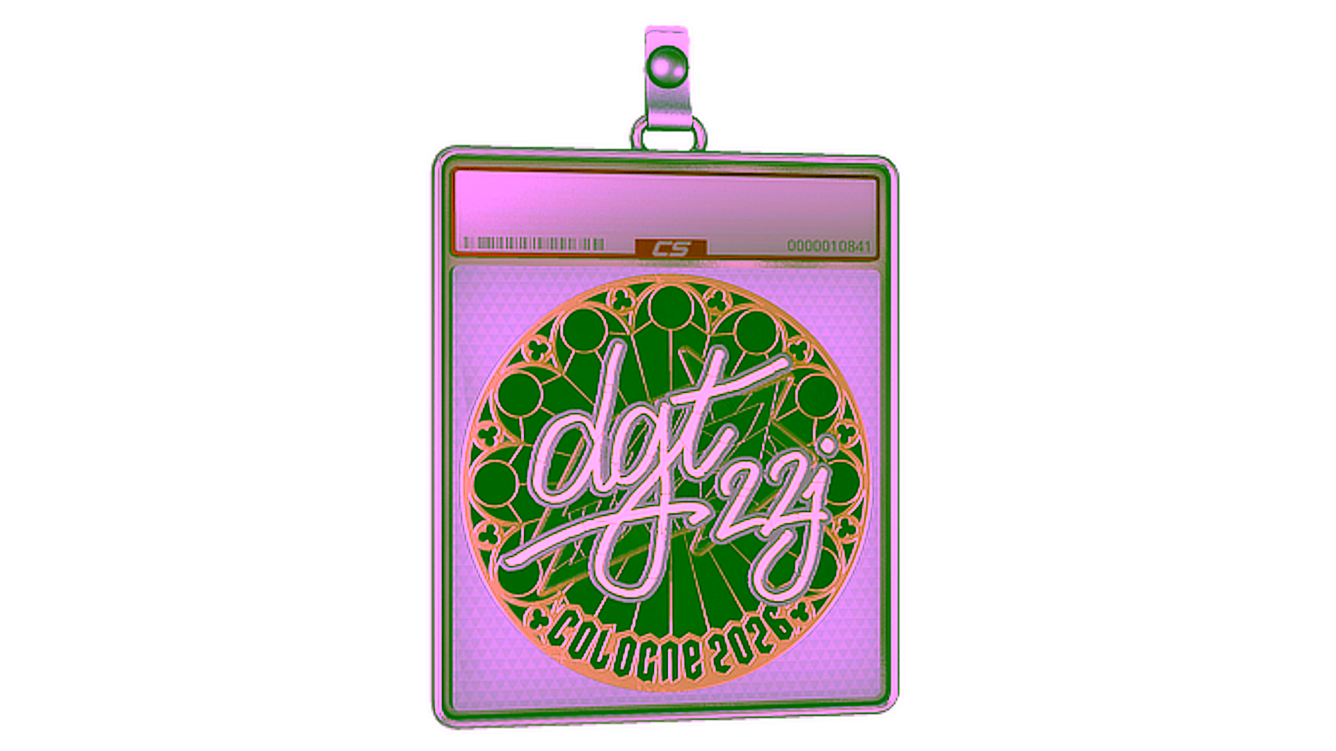 Display for Sticker Slab | dgt (Gold) | Cologne 2026