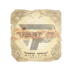 Sticker biguzera Austin 2025
