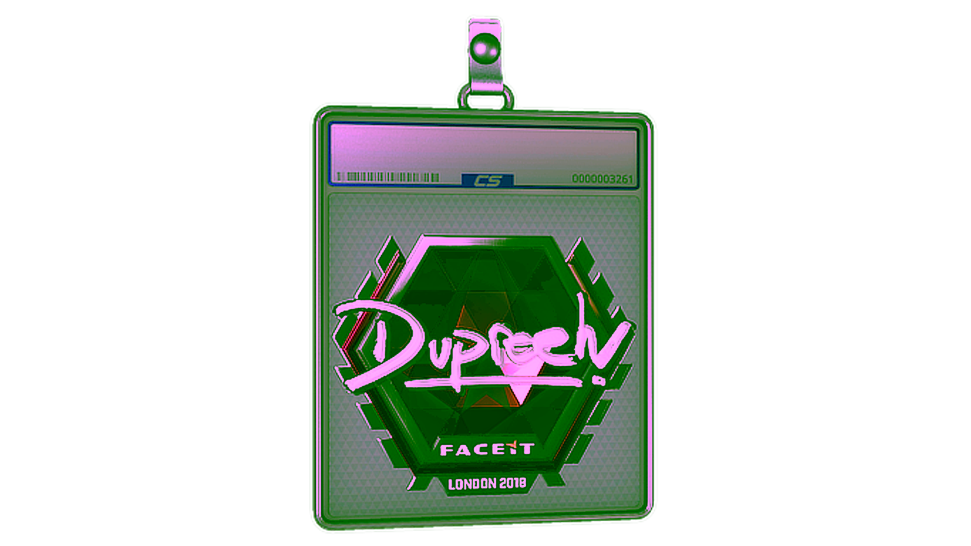 Exibição para Sticker Slab | dupreeh (Foil) | London 2018