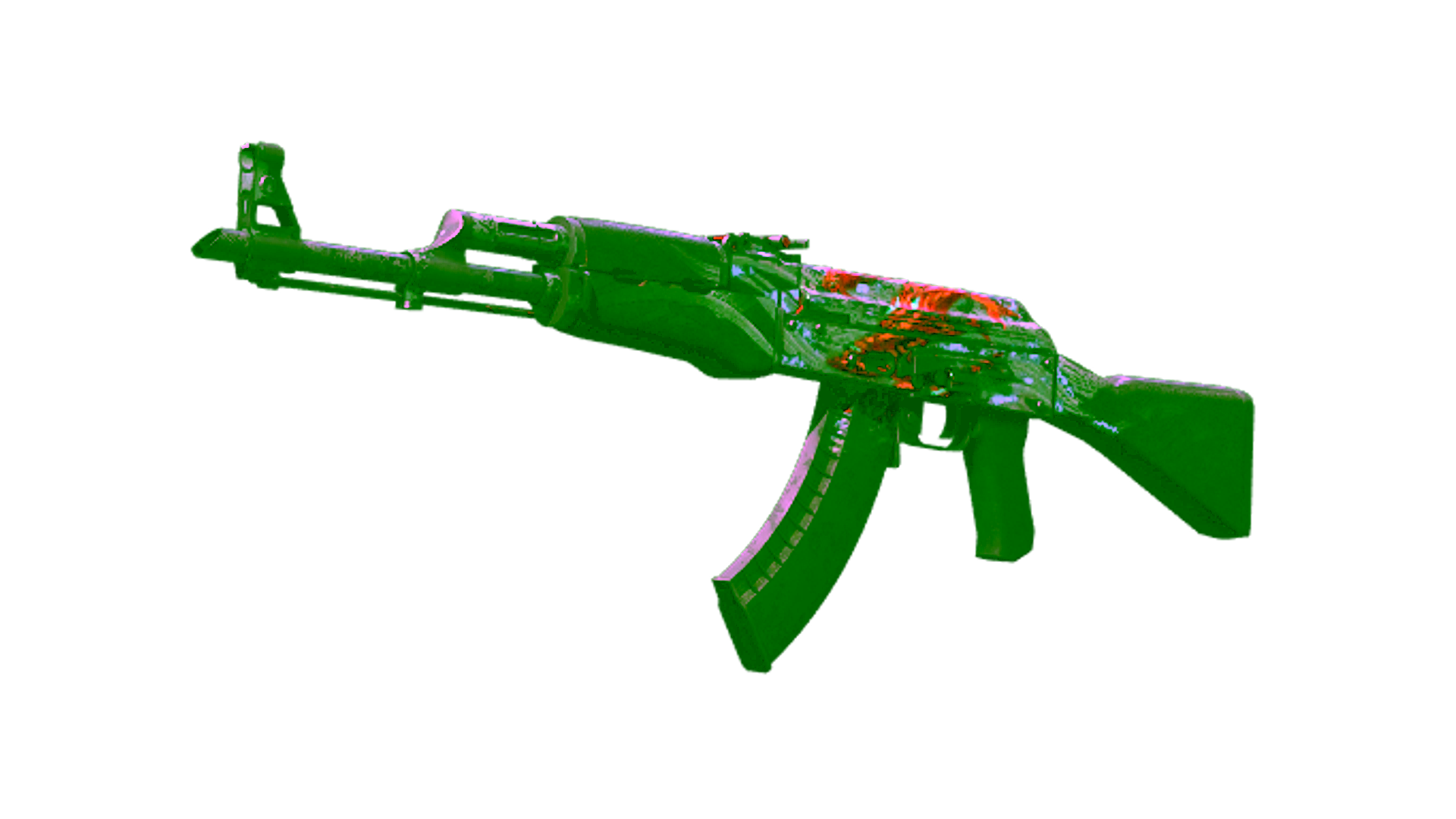 Rodyti StatTrak™ AK-47 | Aquamarine Revenge (Battle-Scarred)
