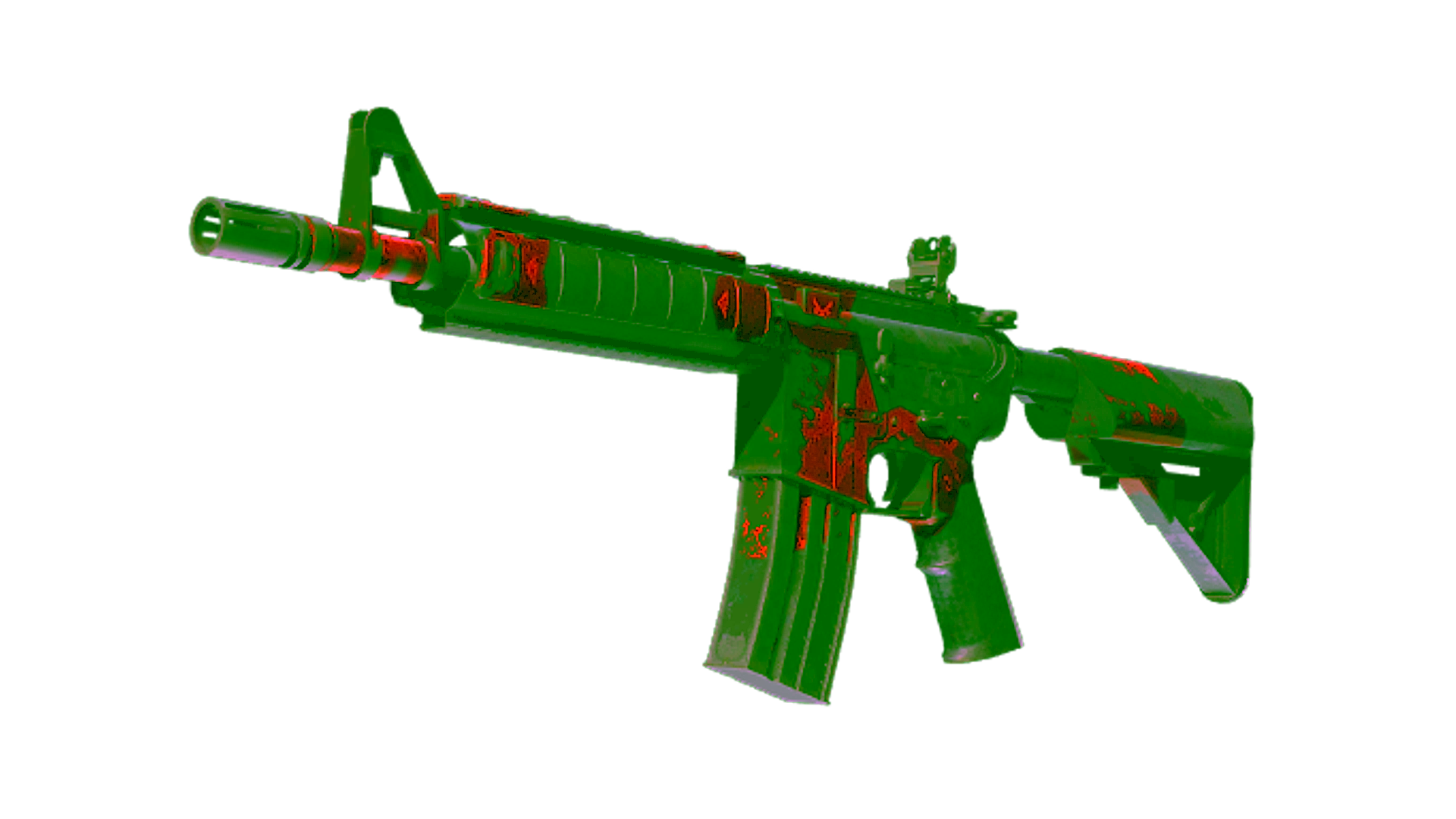 Display for Souvenir M4A4 | Evil Daimyo (Battle-Scarred)