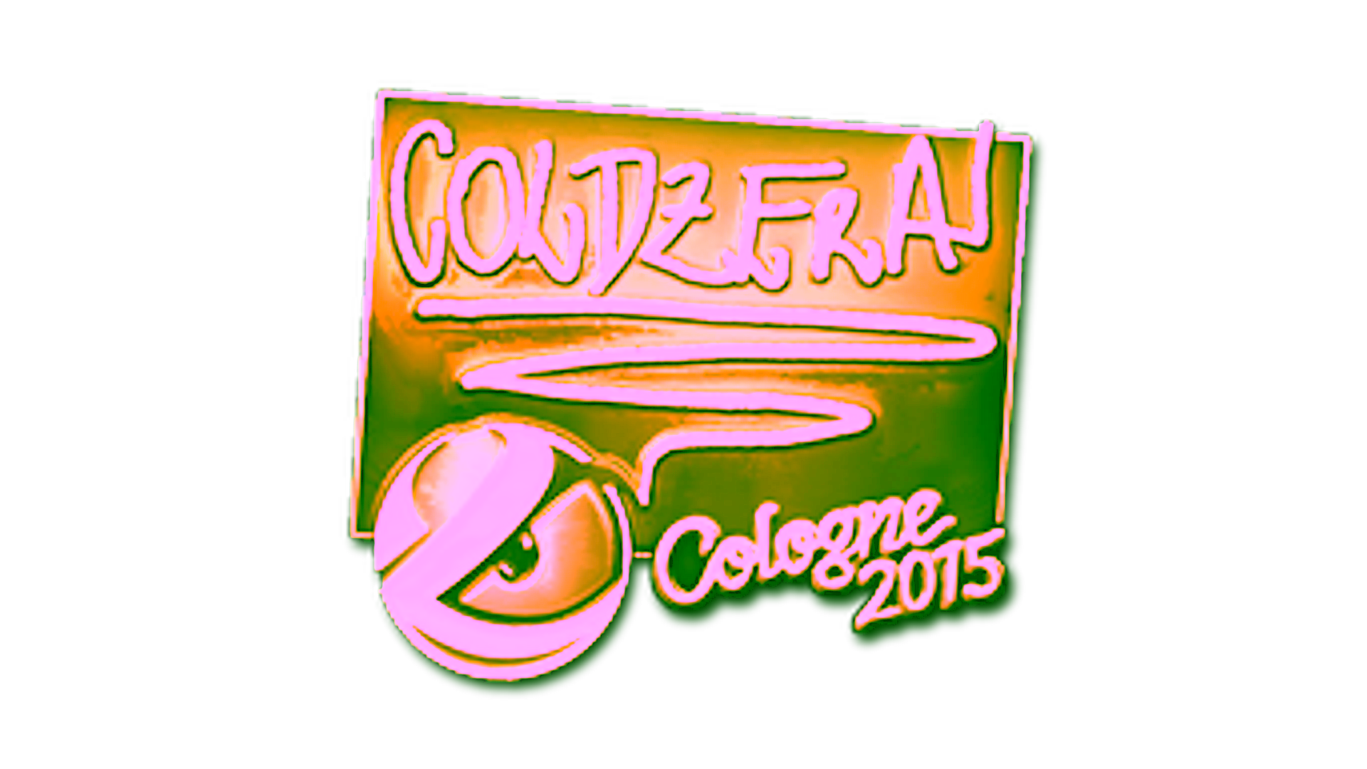 Mostrar para Sticker | coldzera (Gold) | Cologne 2015