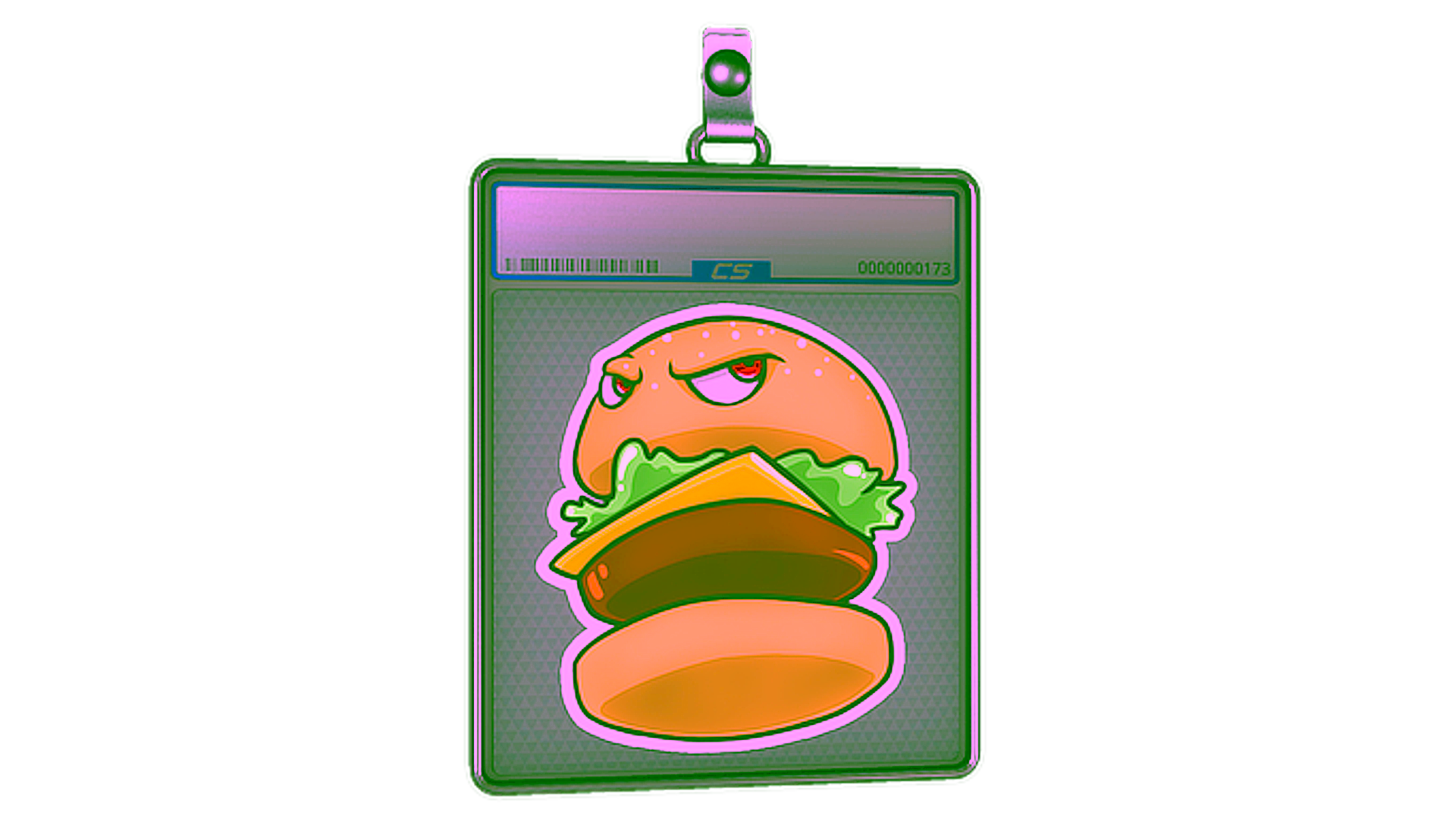 Display for Sticker Slab | Bossy Burger