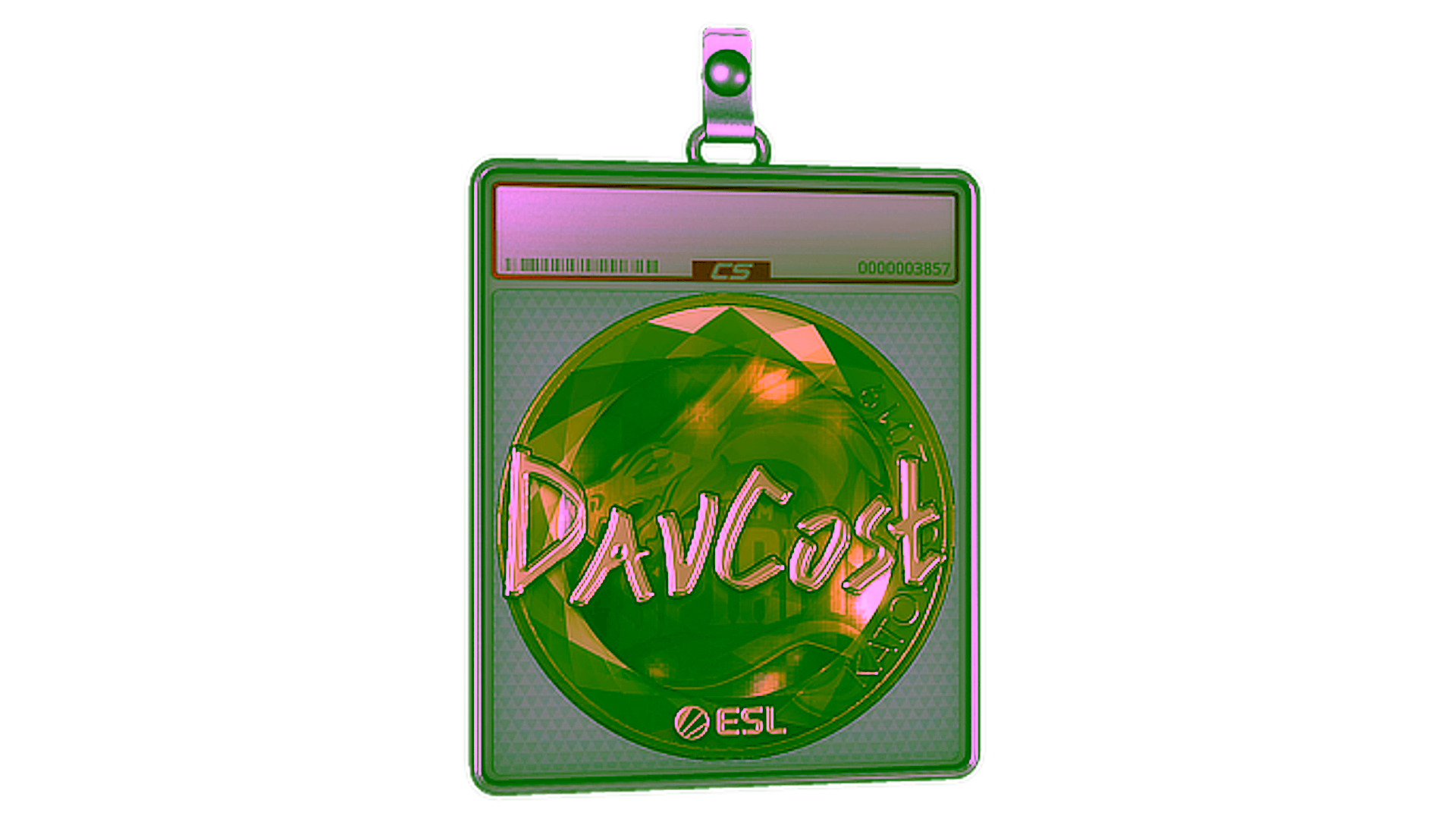 Display for Sticker Slab | DavCost (Gold) | Katowice 2019