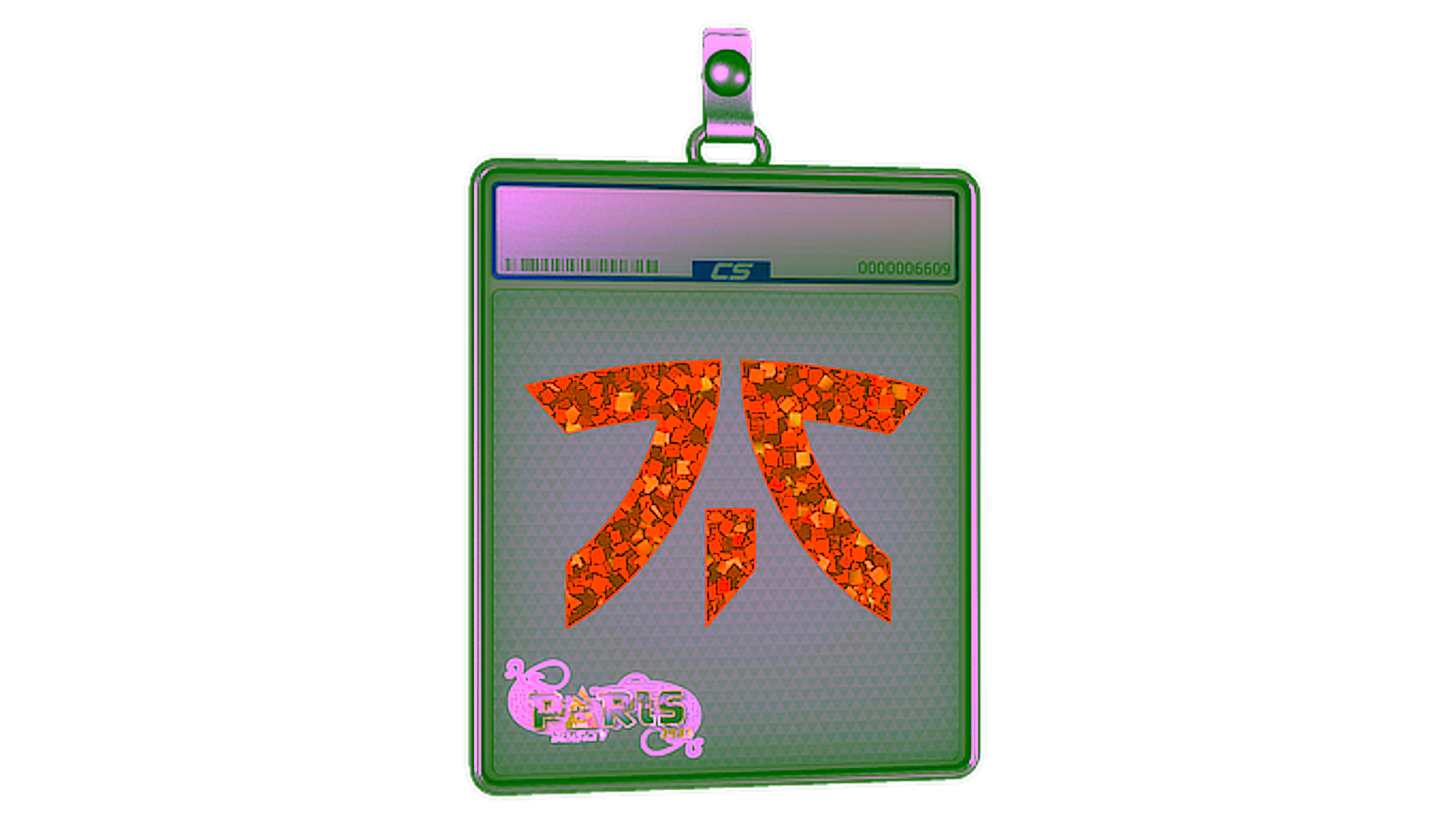 Display for Sticker Slab | Fnatic (Glitter) | Paris 2023