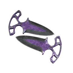 ★ Shadow Daggers | Ultraviolet (Battle-Scarred)