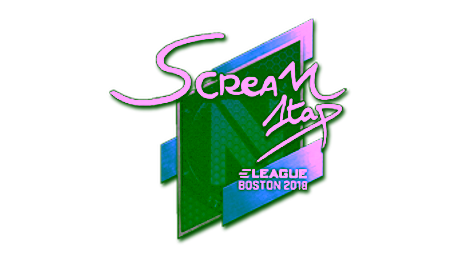 Visar för Sticker | ScreaM | Boston 2018