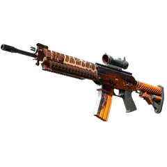 StatTrak™ SG 553 | Tiger Moth (Factory New)