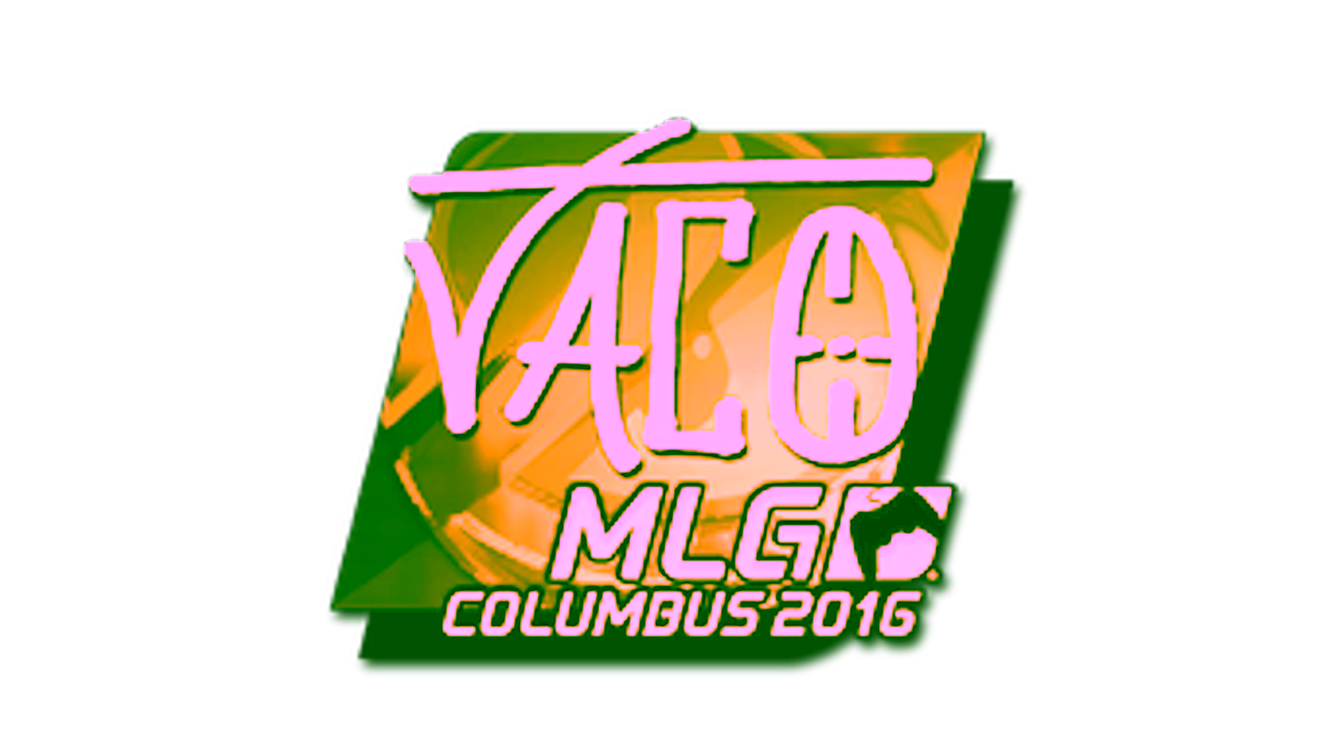 Display for Sticker | TACO (Gold) | MLG Columbus 2016