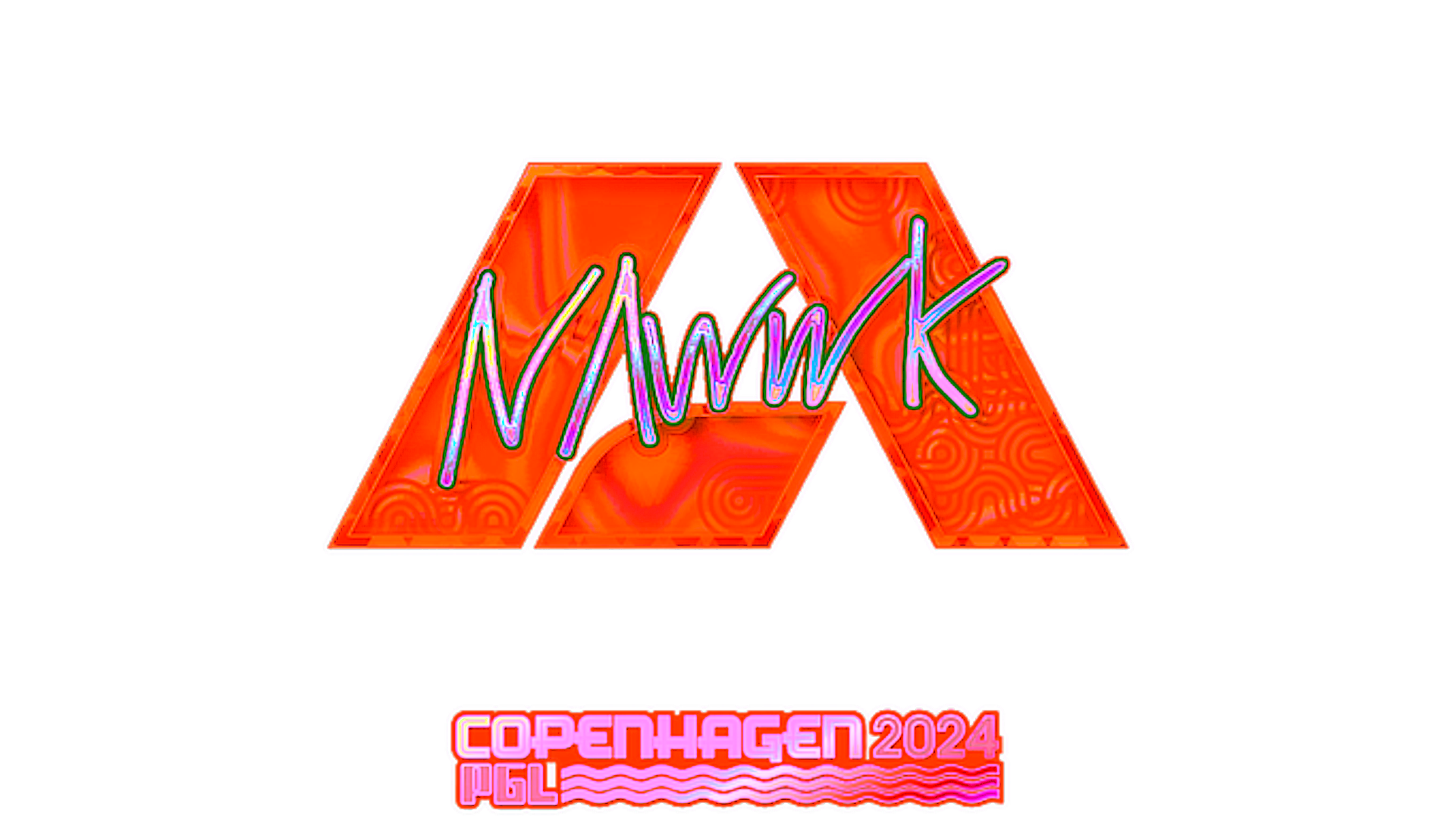 Display for Sticker | nawwk (Holo) | Copenhagen 2024