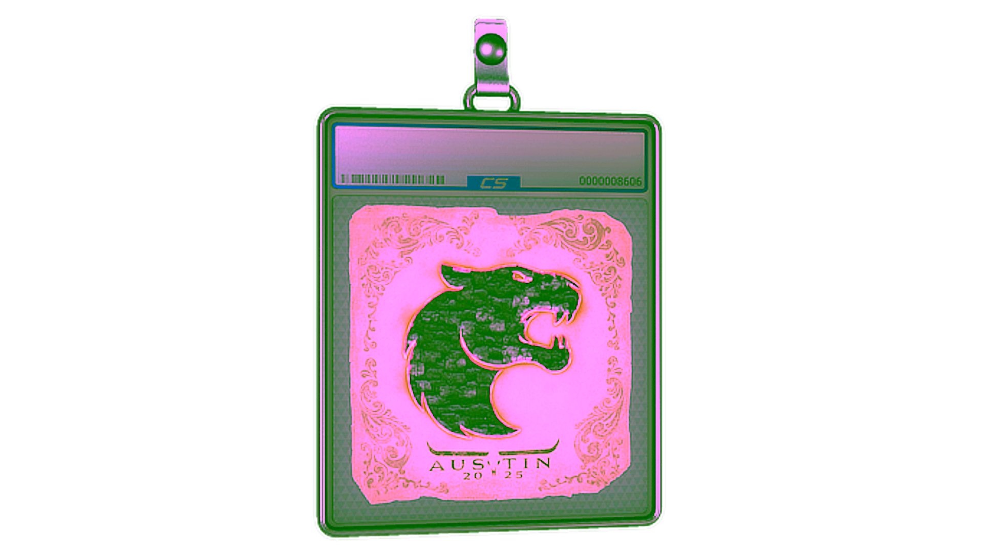 Affichage pour Sticker Slab | FURIA | Austin 2025