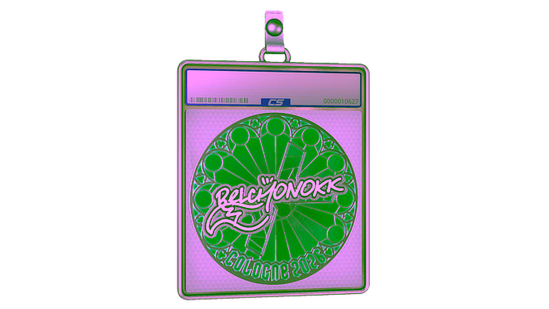 Display for Sticker Slab | BELCHONOKK (Foil) | Cologne 2026