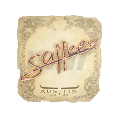 Sticker saffee Austin 2025