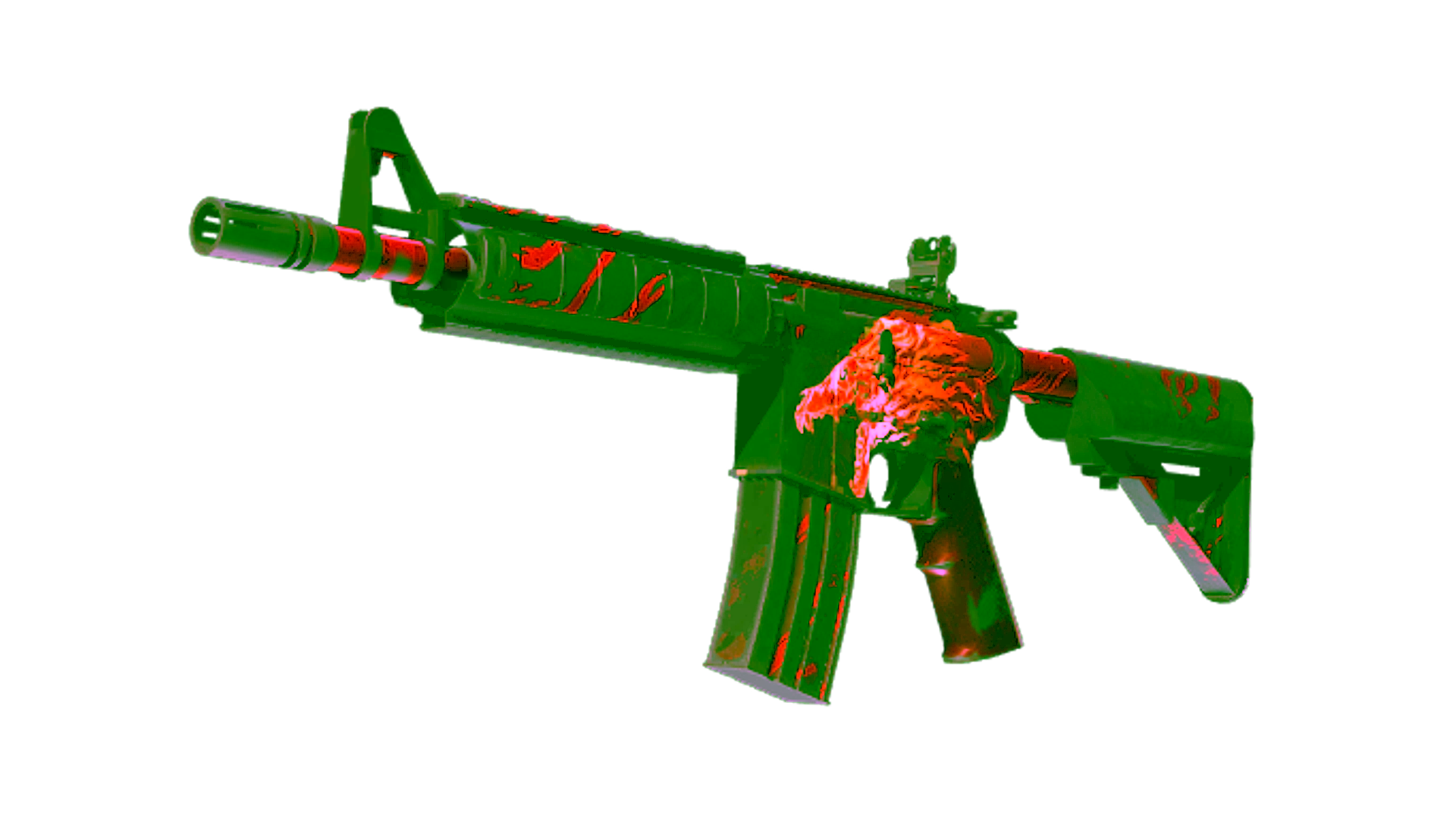 Display for M4A4 | Howl (Well-Worn)