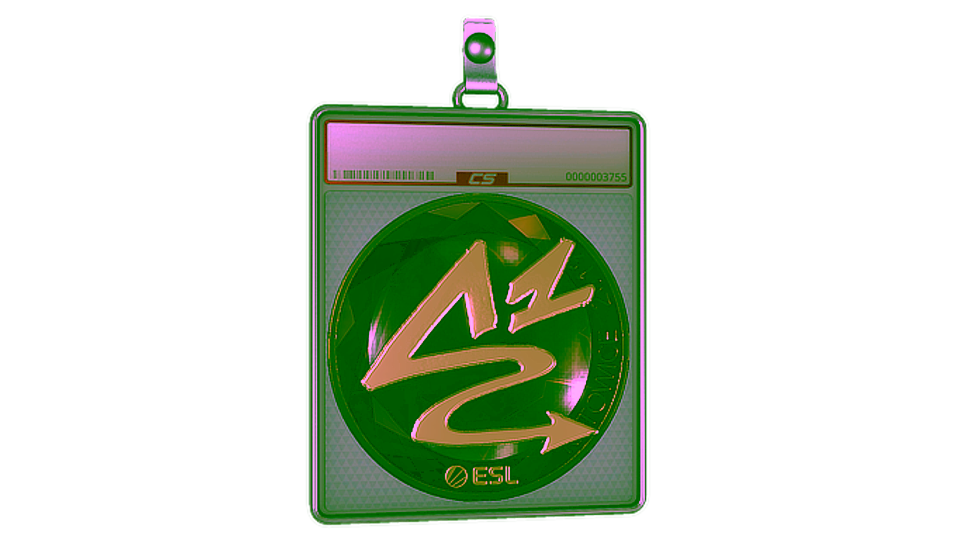 Display for Sticker Slab | ANGE1 (Gold) | Katowice 2019