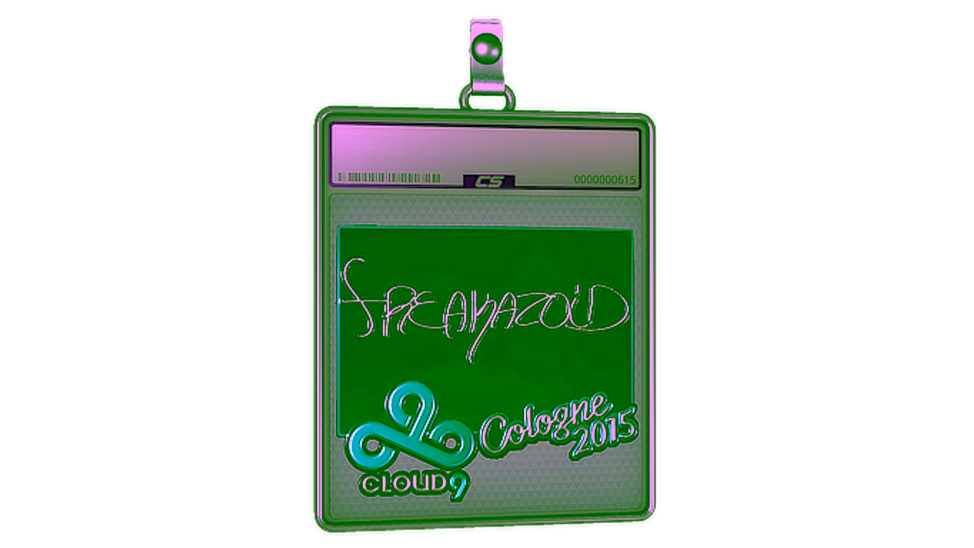 Display for Sticker Slab | freakazoid (Foil) | Cologne 2015