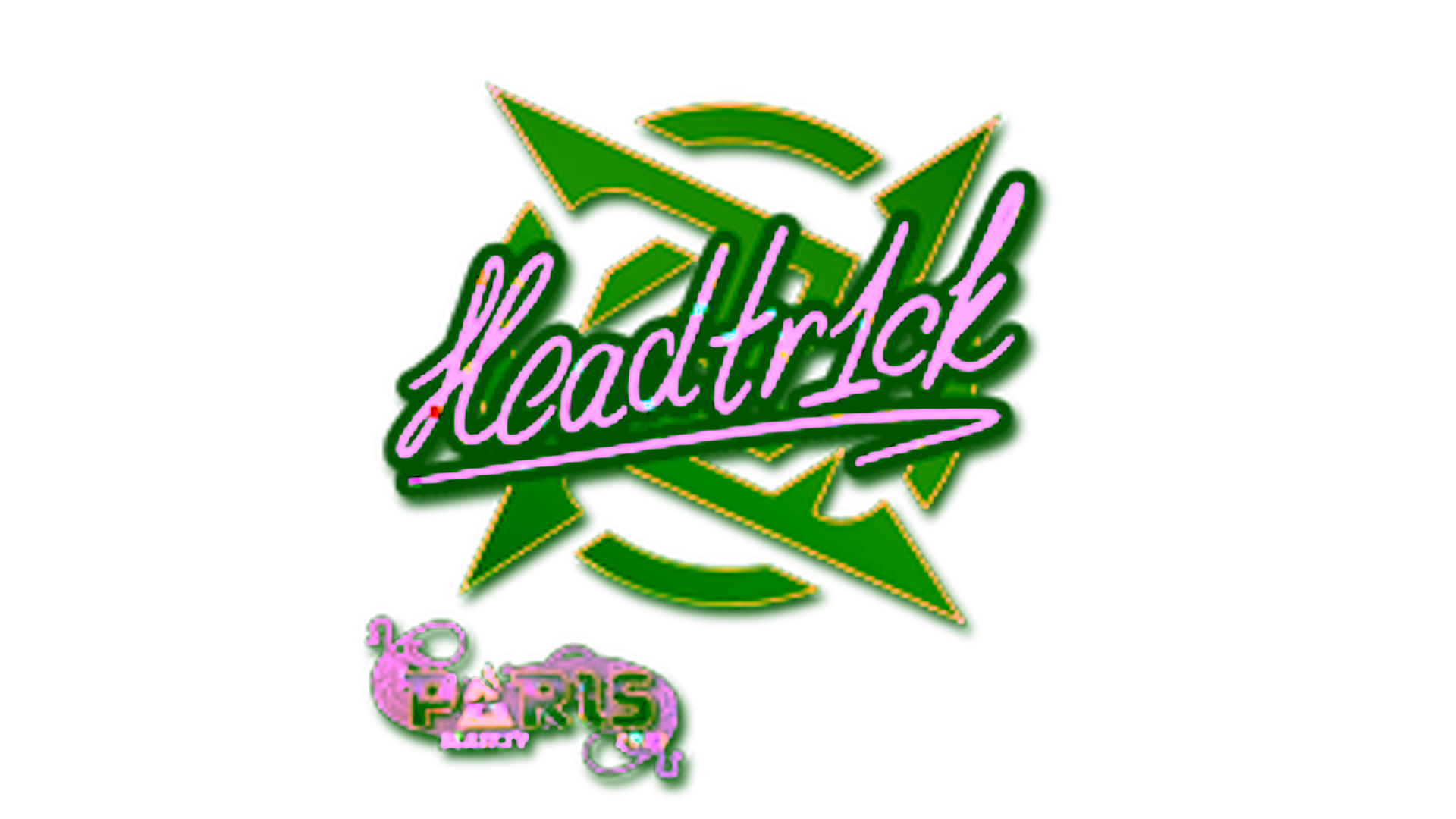 Display for Sticker | headtr1ck (Glitter) | Paris 2023