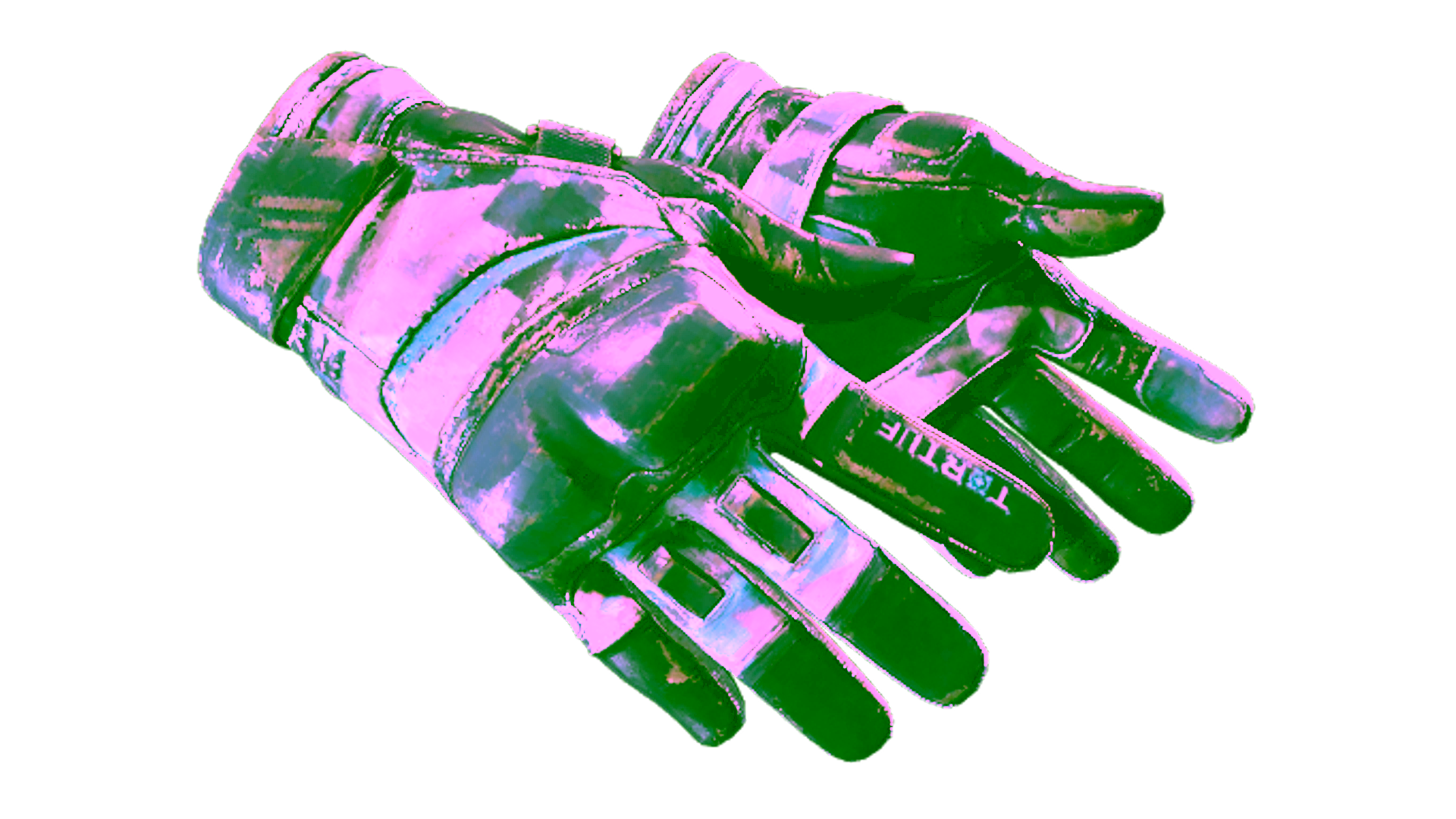 Display for ★ Moto Gloves | Cool Mint (Battle-Scarred)