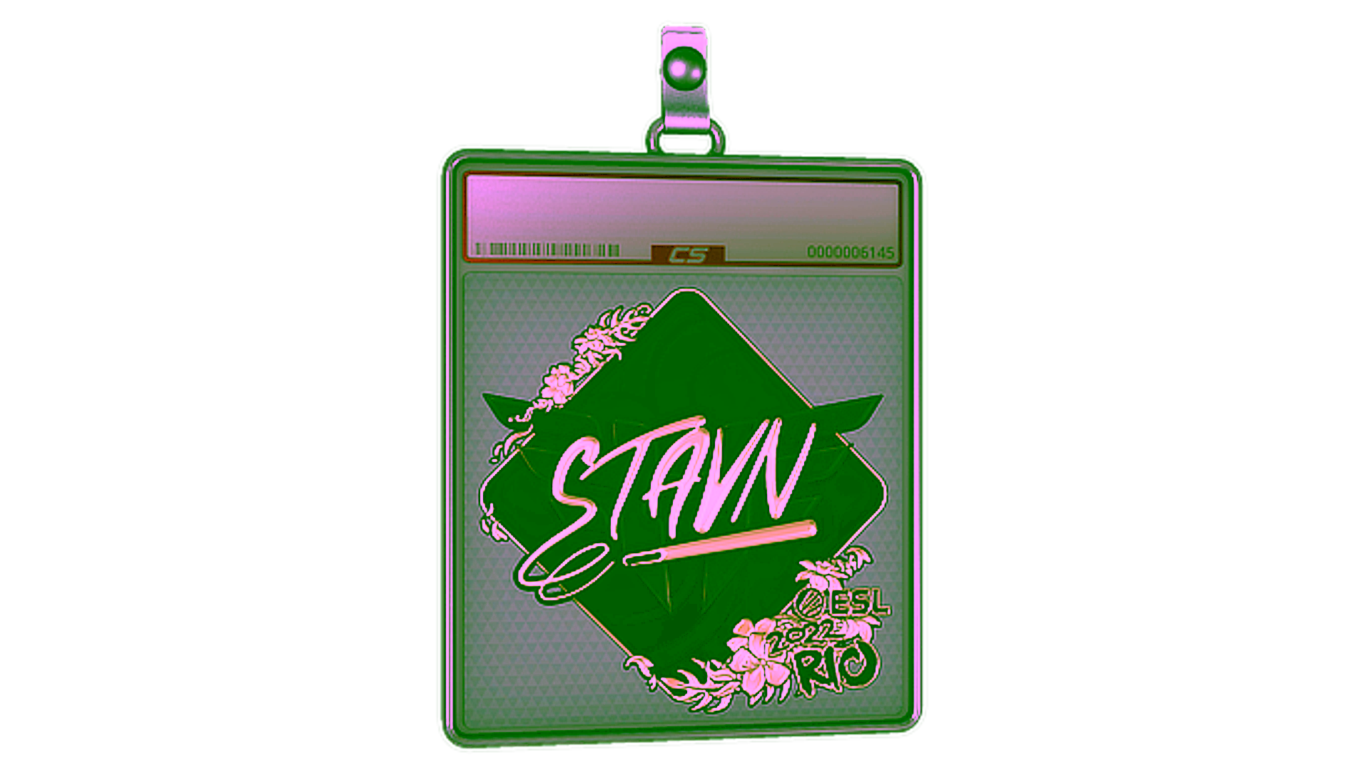 Display for Sticker Slab | stavn (Gold) | Rio 2022