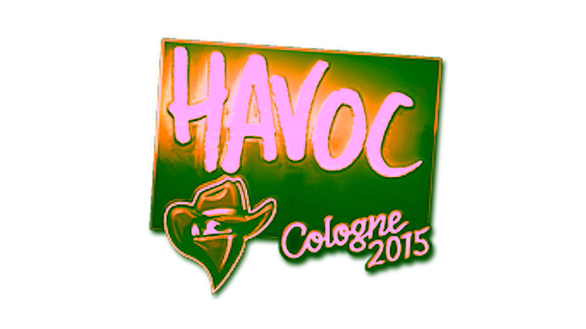 Rodyti Sticker | Havoc (Gold) | Cologne 2015