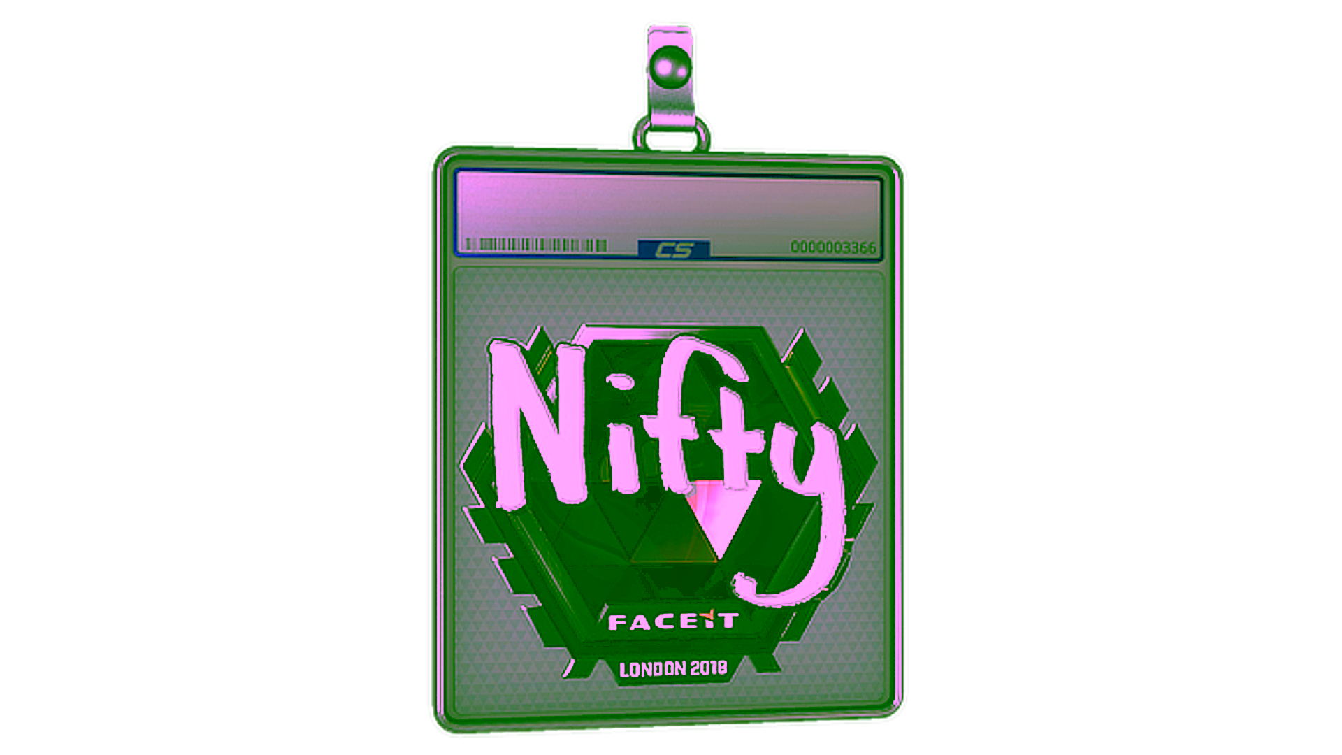 Sticker Slab | Nifty (Foil) | London 2018 için görüntü