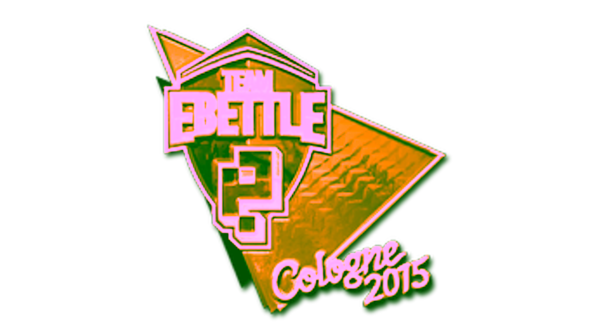 Visar för Sticker | Team eBettle (Gold) | Cologne 2015