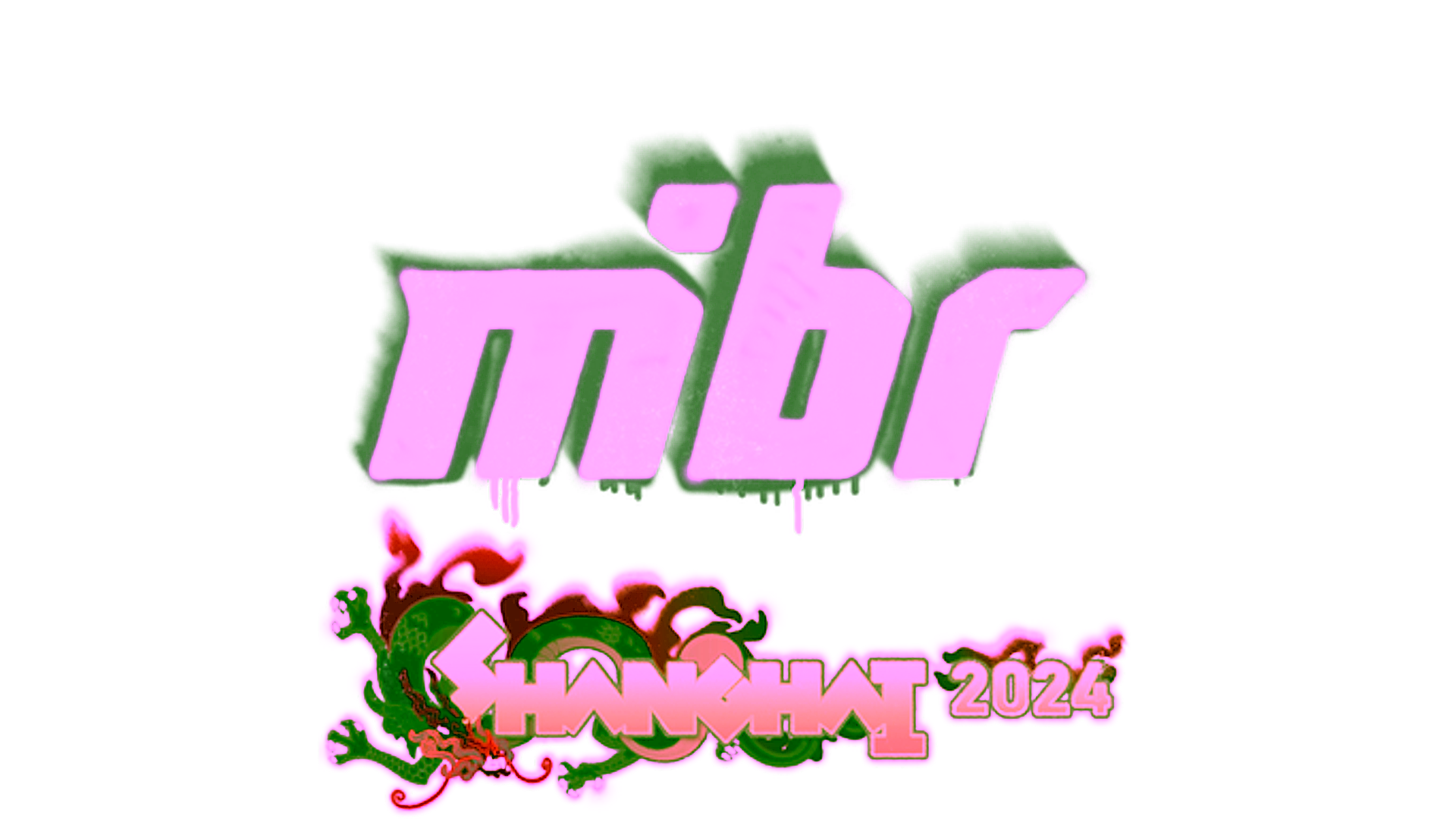 Display for Sealed Graffiti | MIBR | Shanghai 2024