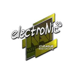 Sticker electronic Boston 2018