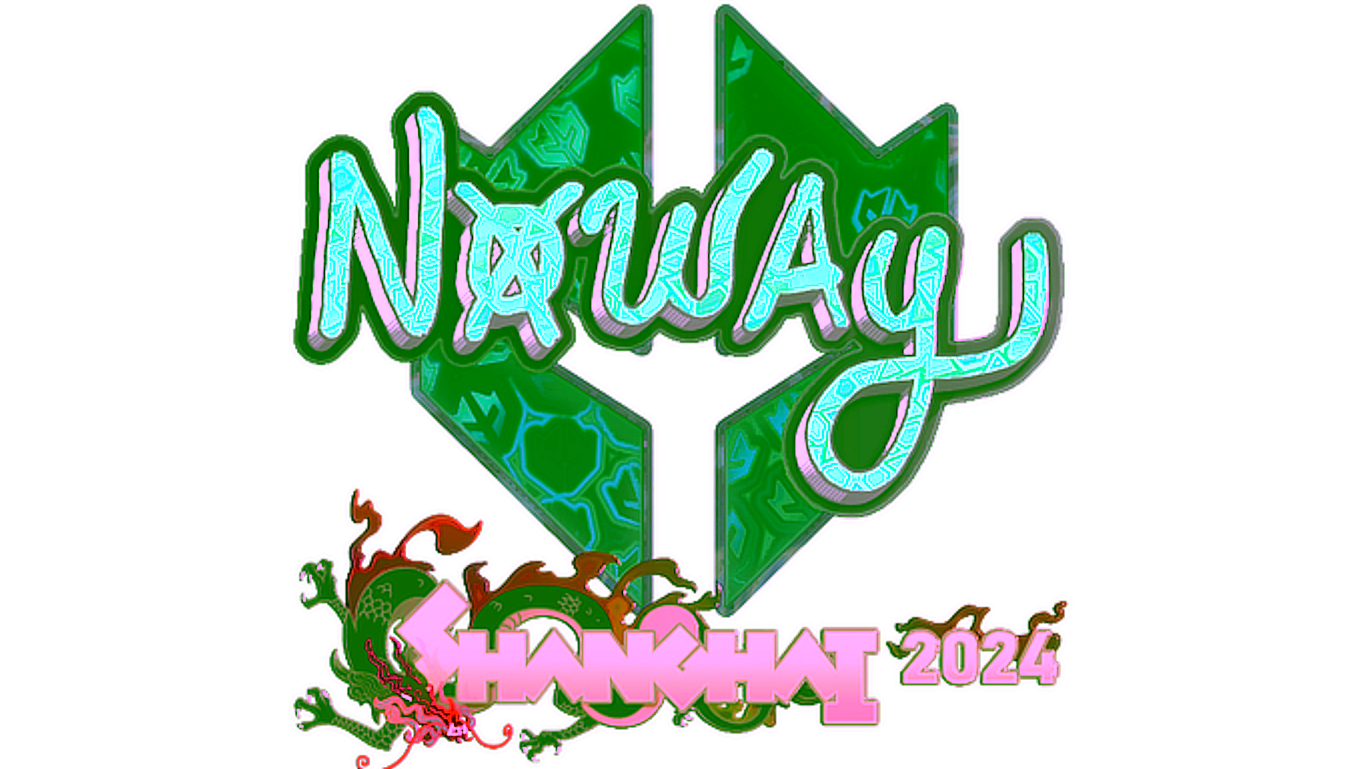 Wyświetl dla Sticker | noway (Holo) | Shanghai 2024