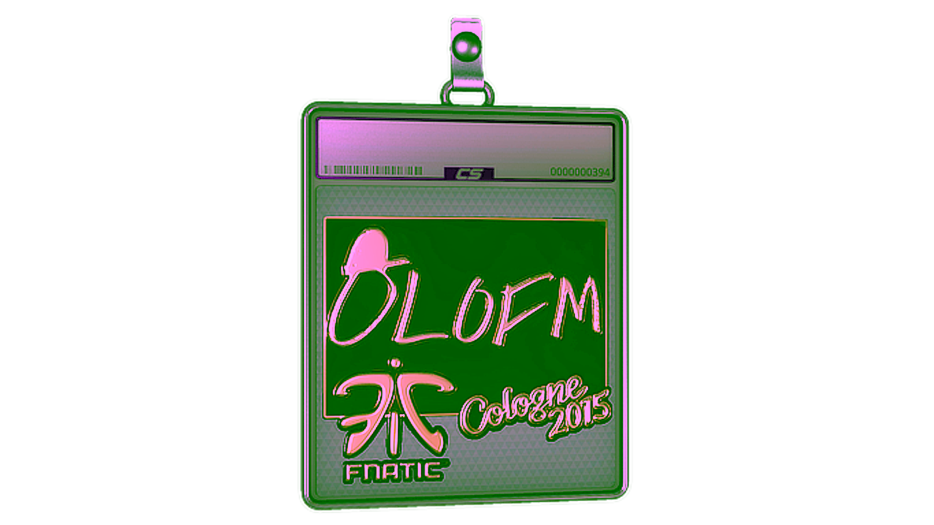 Display for Sticker Slab | olofmeister (Gold) | Cologne 2015