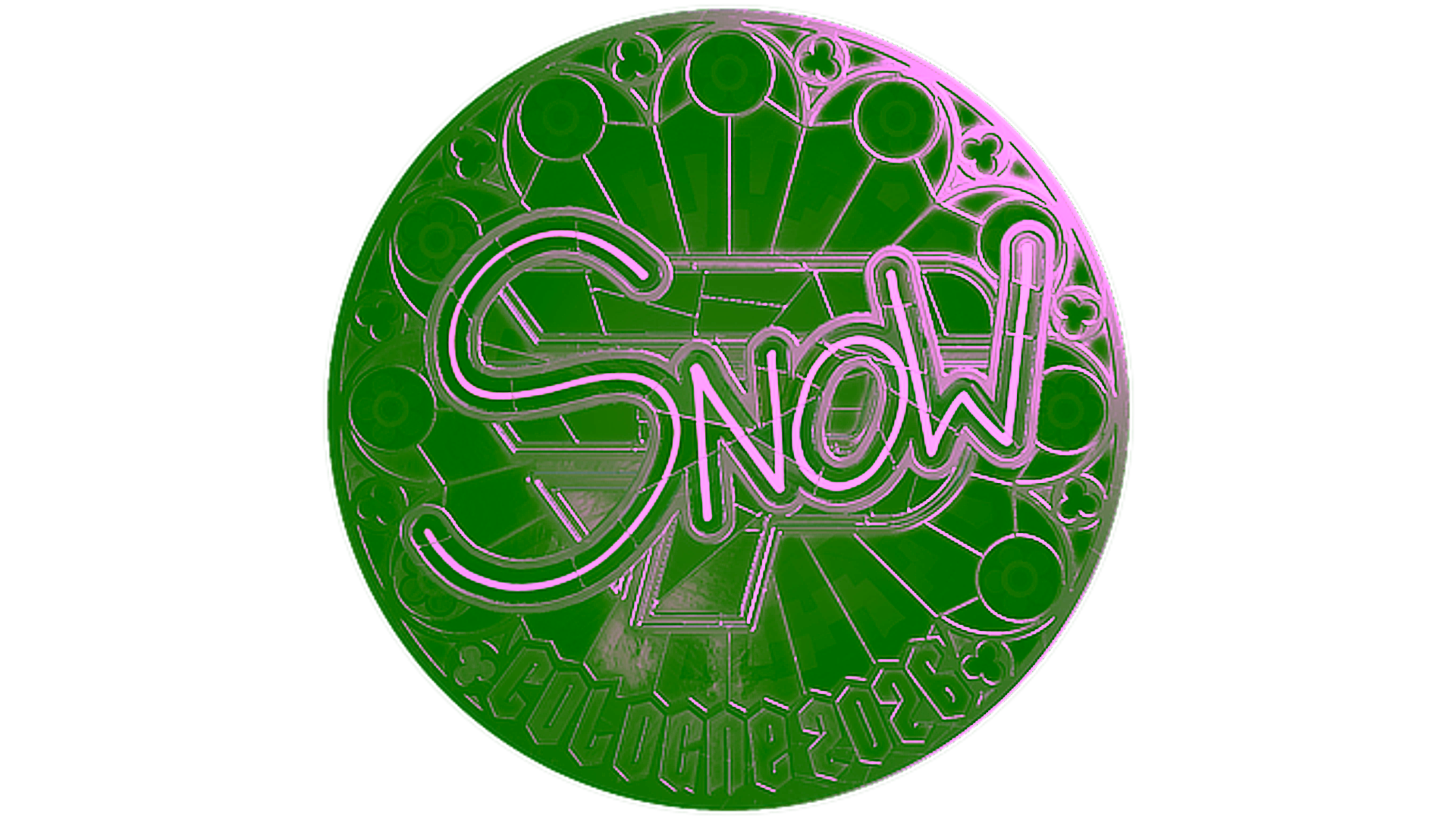 Affichage pour Sticker | snow (Foil) | Cologne 2026