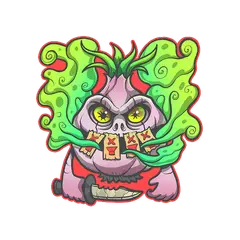 Sticker Pungent Comms