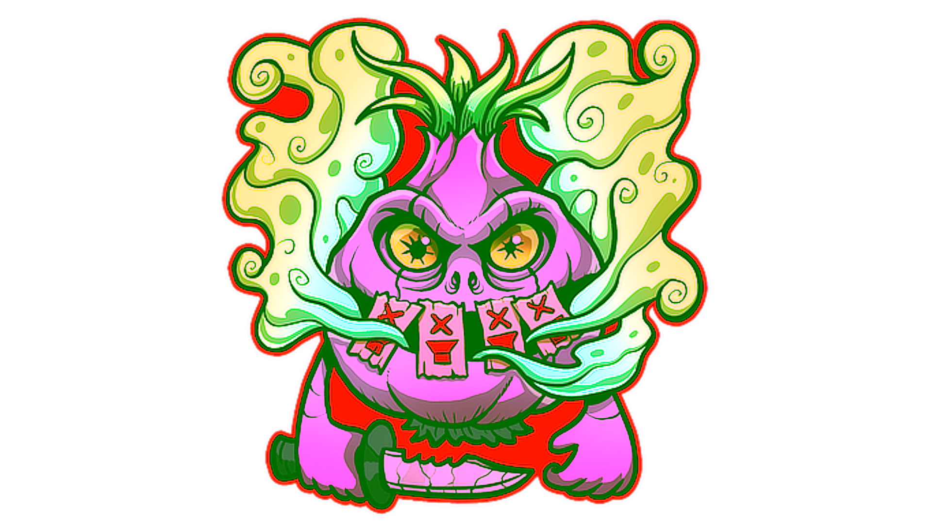 Display for Sticker | Pungent Comms