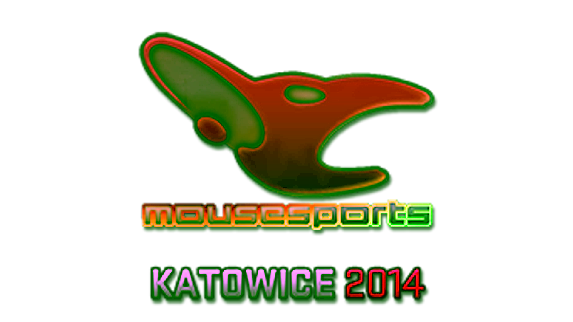 Display for Sticker | mousesports (Holo) | Katowice 2014