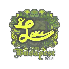 Sticker Lake Budapest 2025