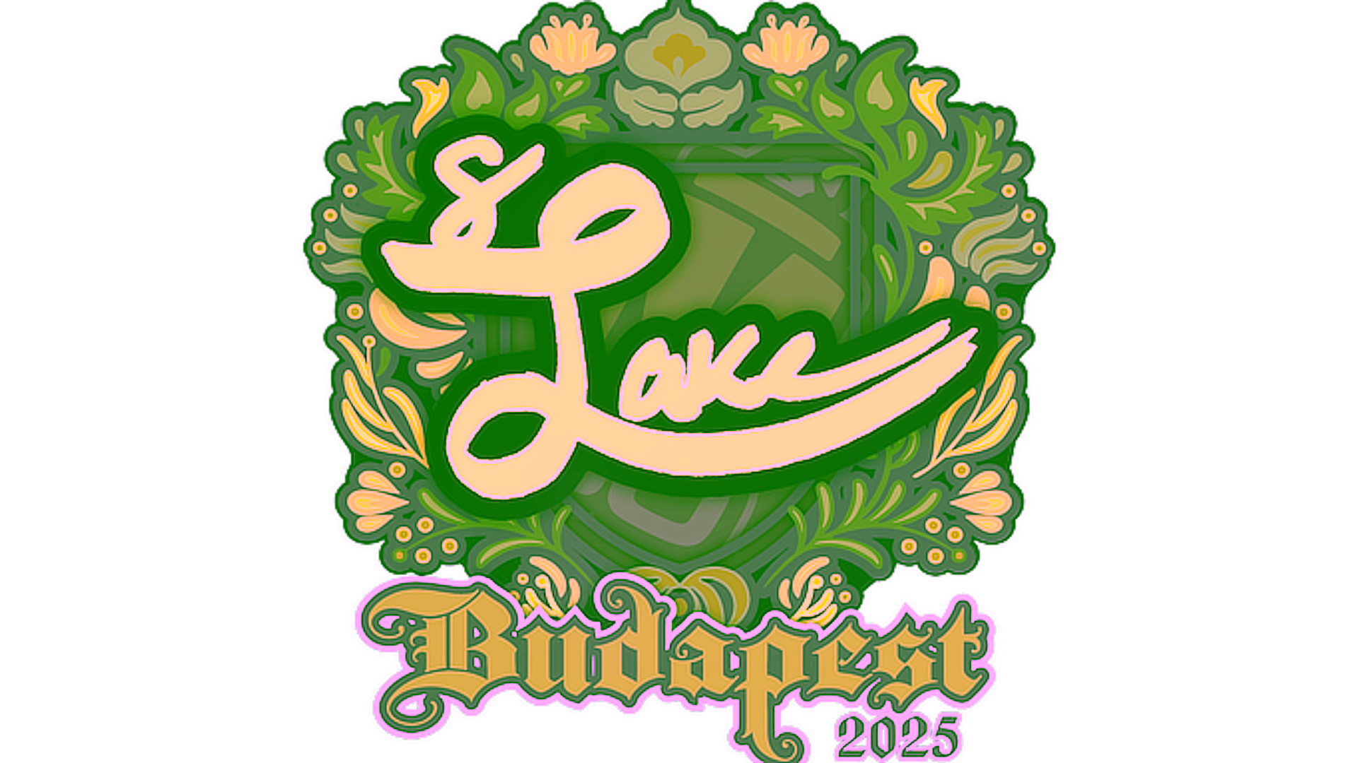 Display for Sticker | Lake | Budapest 2025