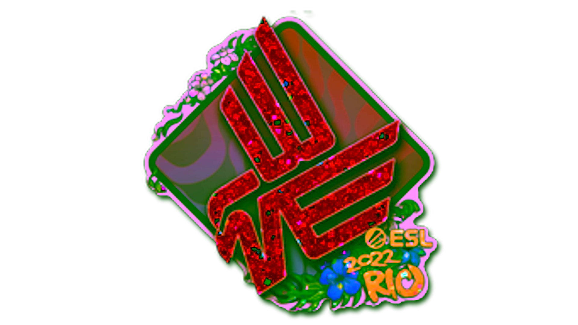 Display for Sticker | Bad News Eagles (Glitter) | Rio 2022