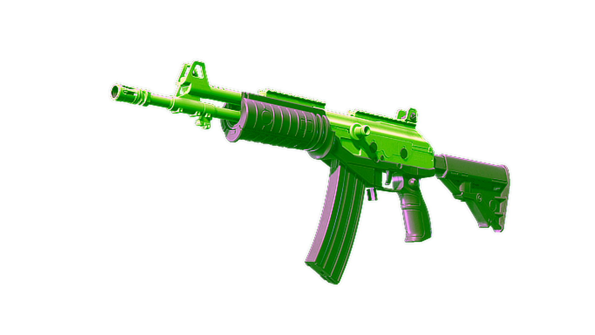 Display for Souvenir Galil AR | Green Apple (Minimal Wear)