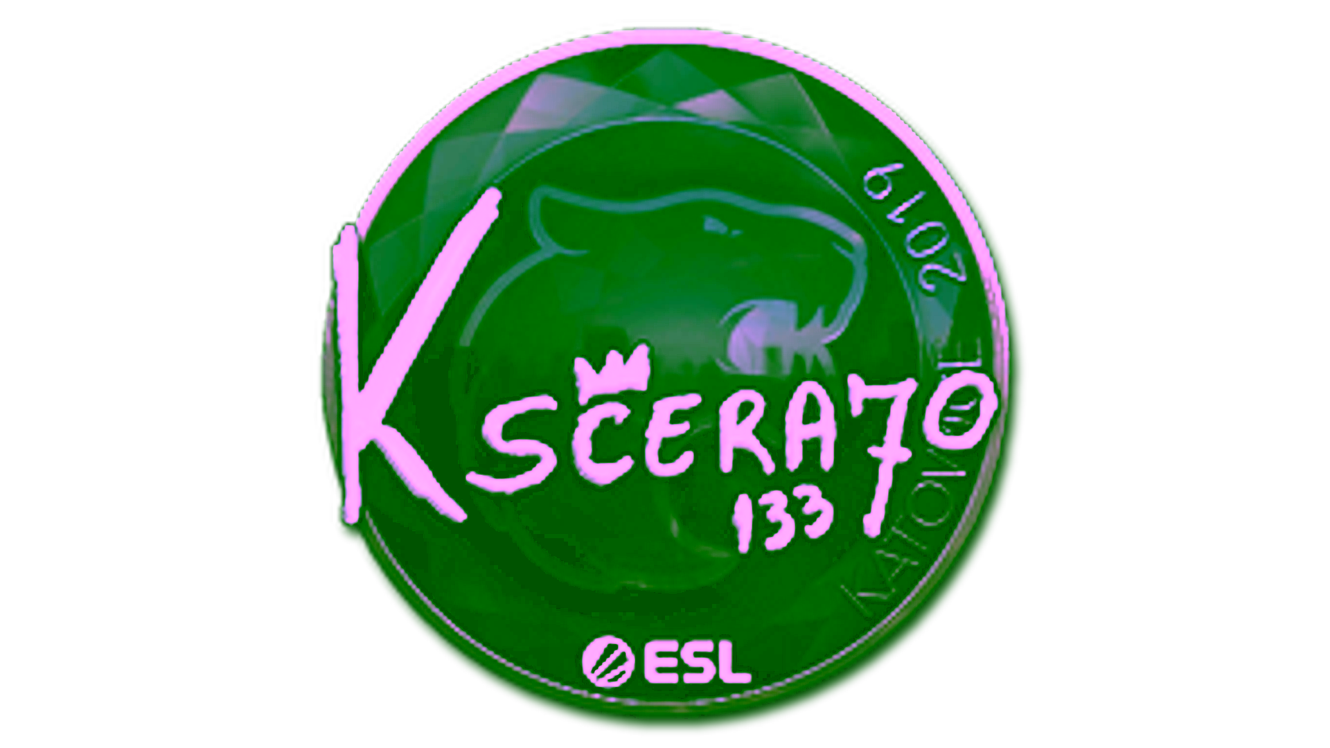 Display for Sticker | KSCERATO (Foil) | Katowice 2019