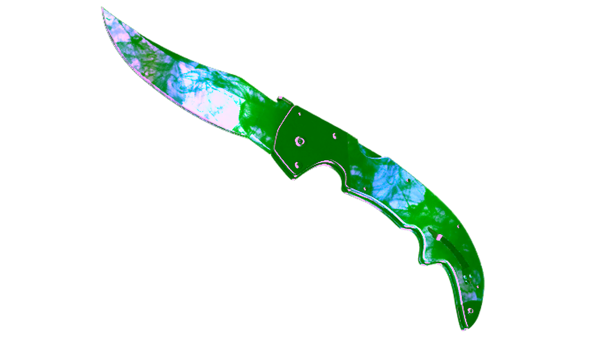 Display for ★ Falchion Knife | Gamma Doppler Phase 3 (Factory New)