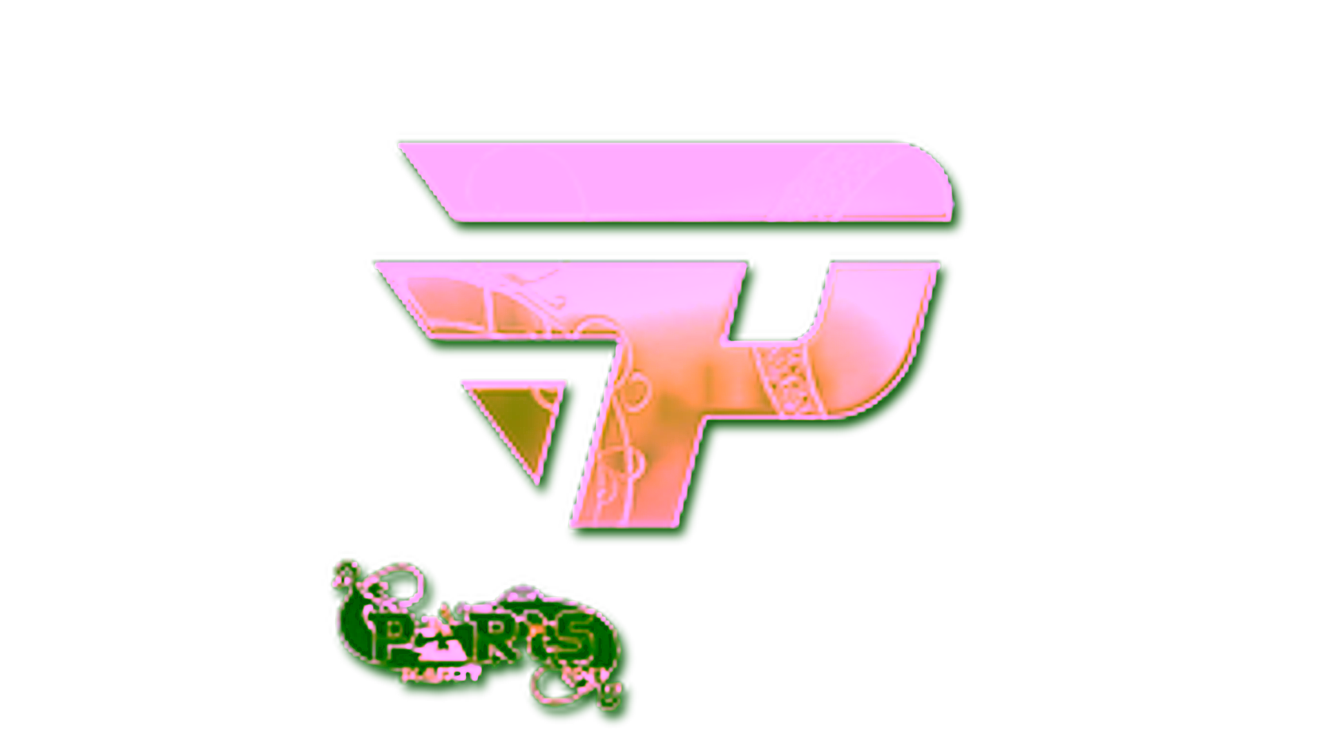 Affichage pour Sticker | paiN Gaming (Gold) | Paris 2023