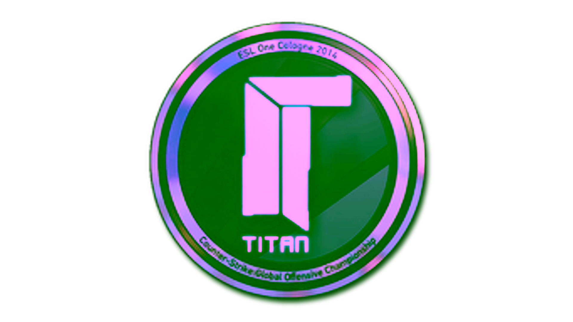 Display for Sticker | Titan (Holo) | Cologne 2014