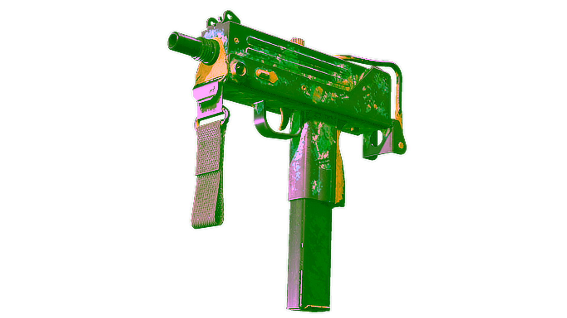 Display for Souvenir MAC-10 | Poplar Thicket (Battle-Scarred)