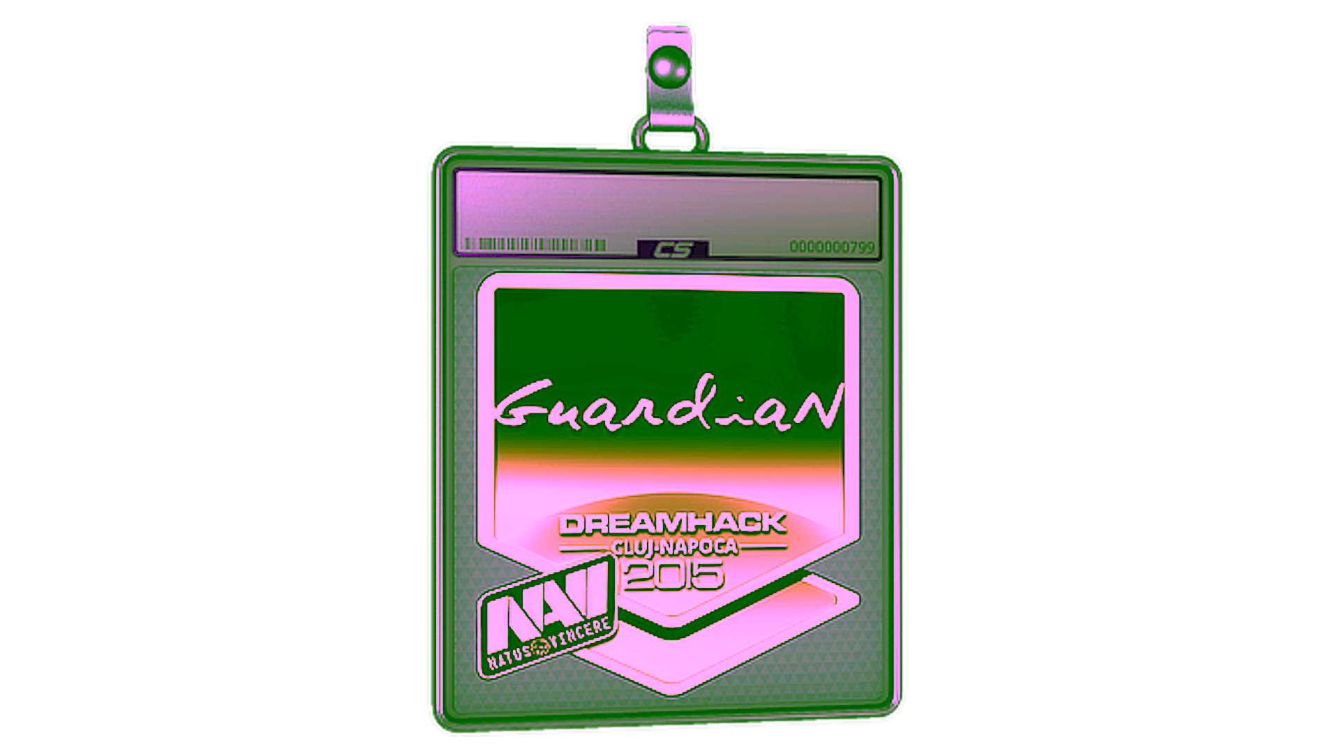 Display for Sticker Slab | GuardiaN (Gold) | Cluj-Napoca 2015