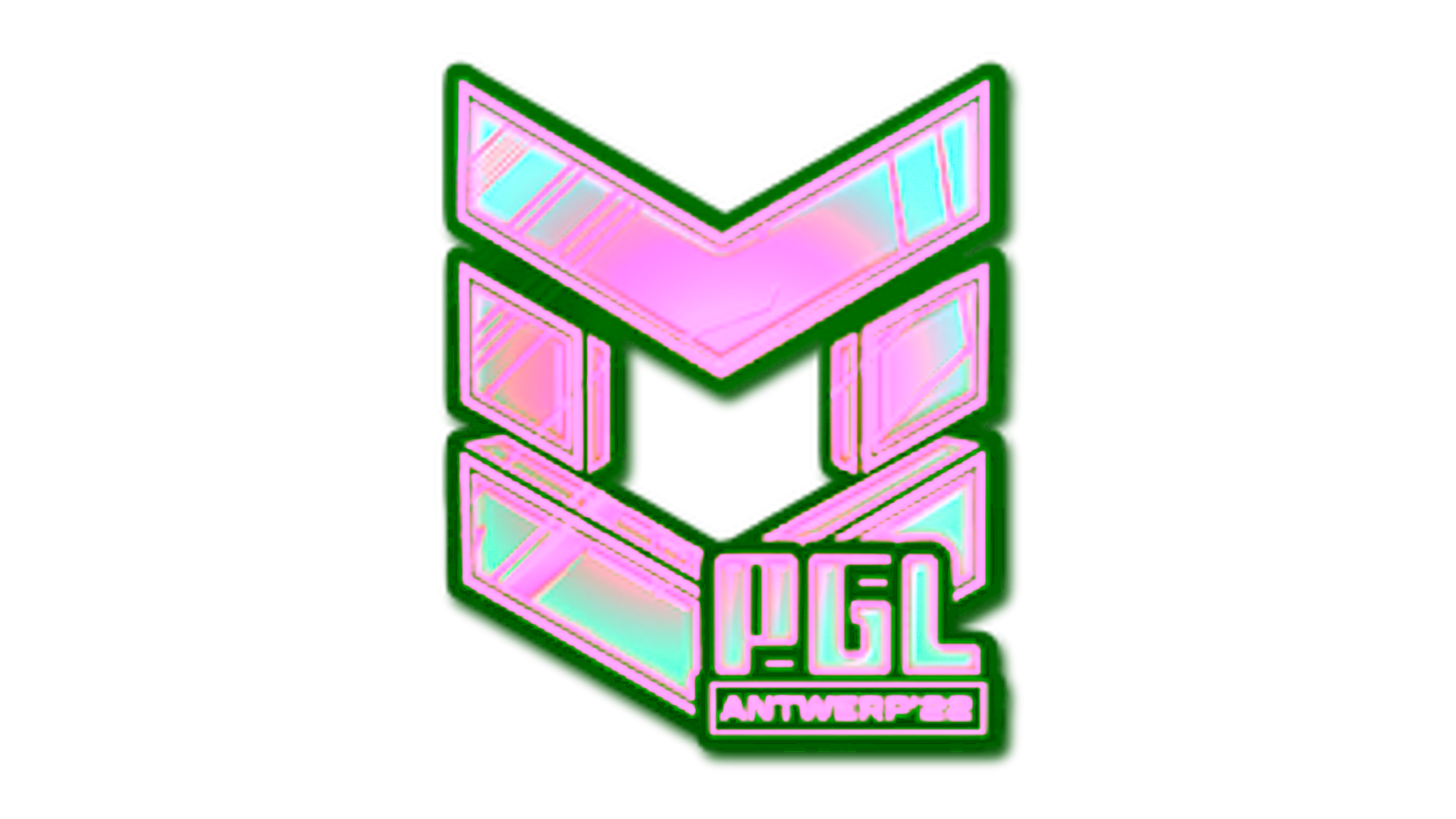 Display for Sticker | PGL (Holo) | Antwerp 2022