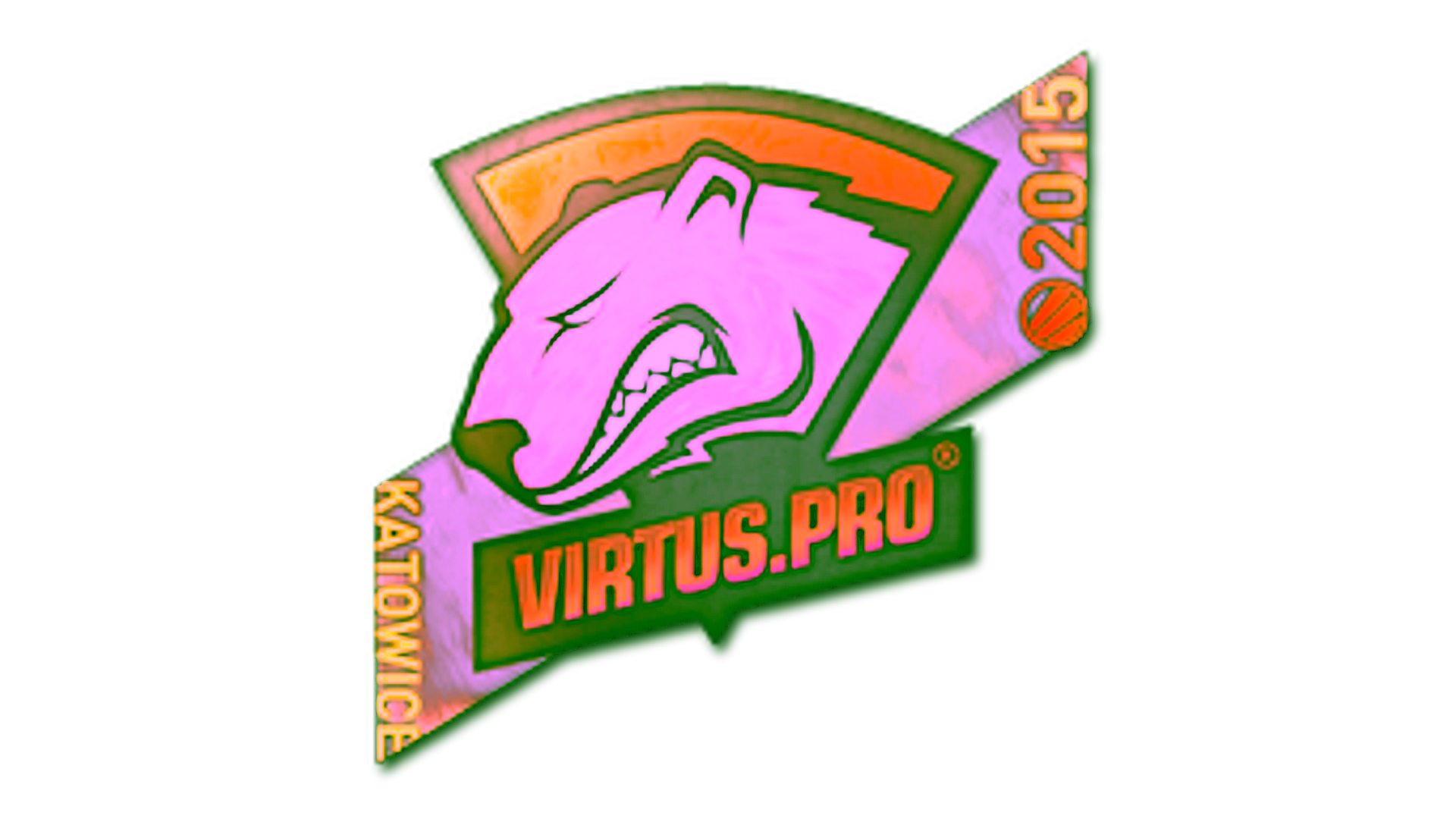 Display for Sticker | Virtus.pro (Holo) | Katowice 2015