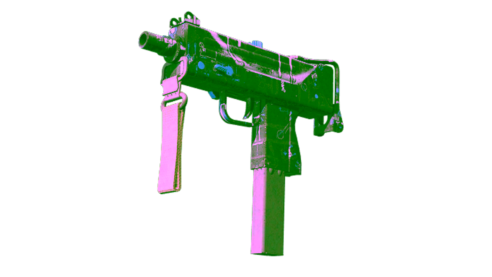 Display for MAC-10 | Strats (Well-Worn)