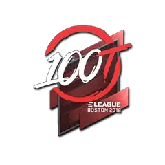 Sticker 100 Thieves Boston 2018