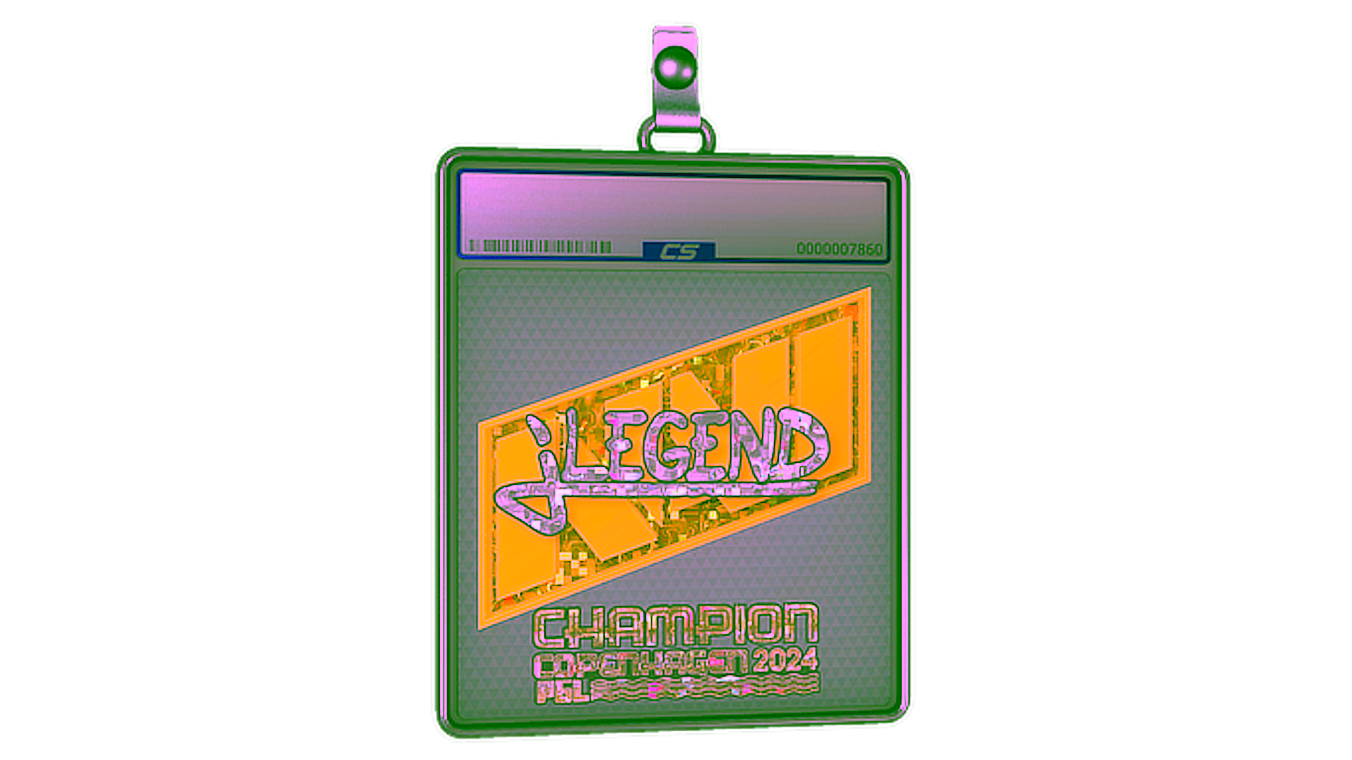 Display for Sticker Slab | jL (Glitter, Champion) | Copenhagen 2024