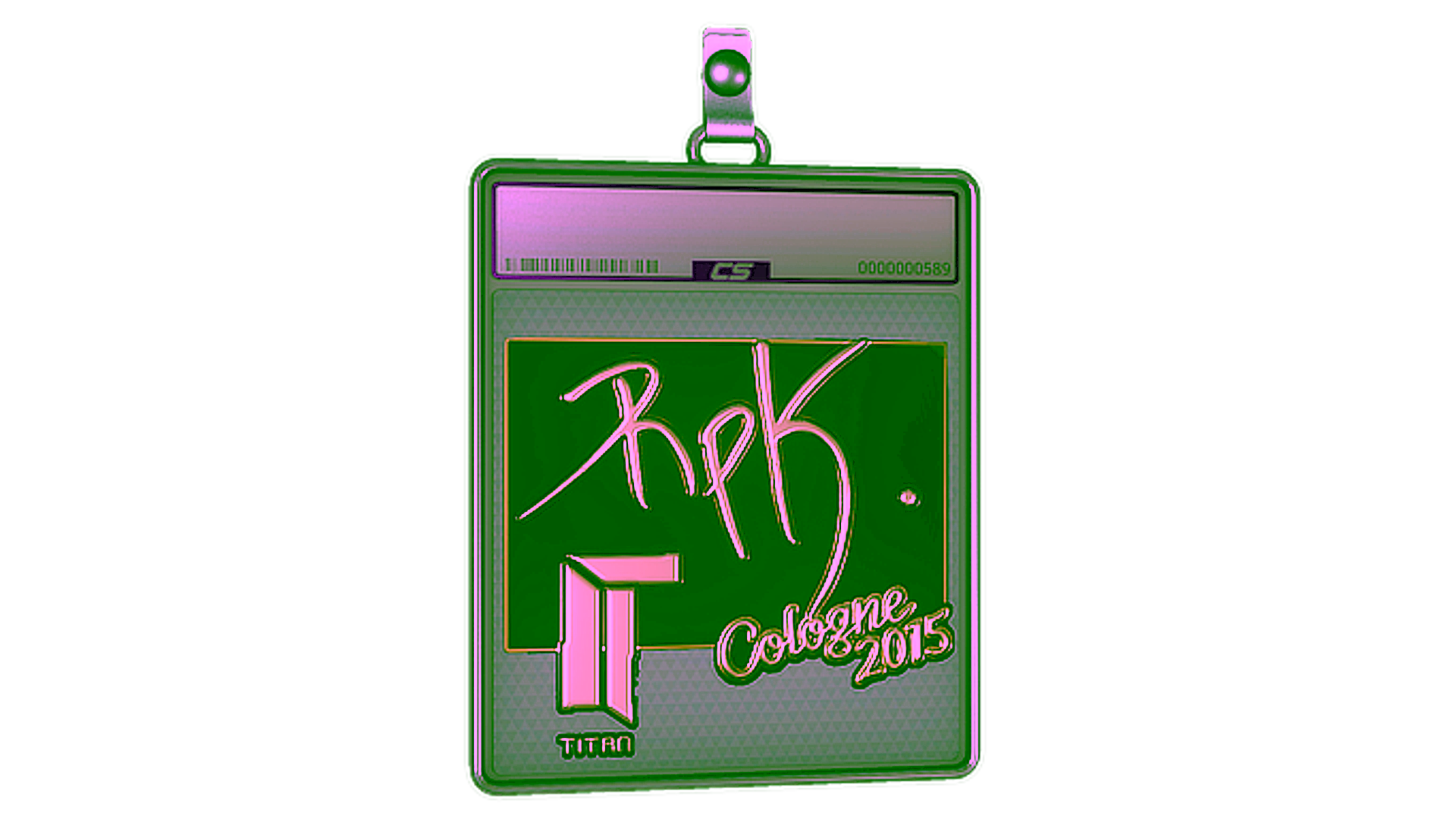 Exibição para Sticker Slab | RpK (Gold) | Cologne 2015